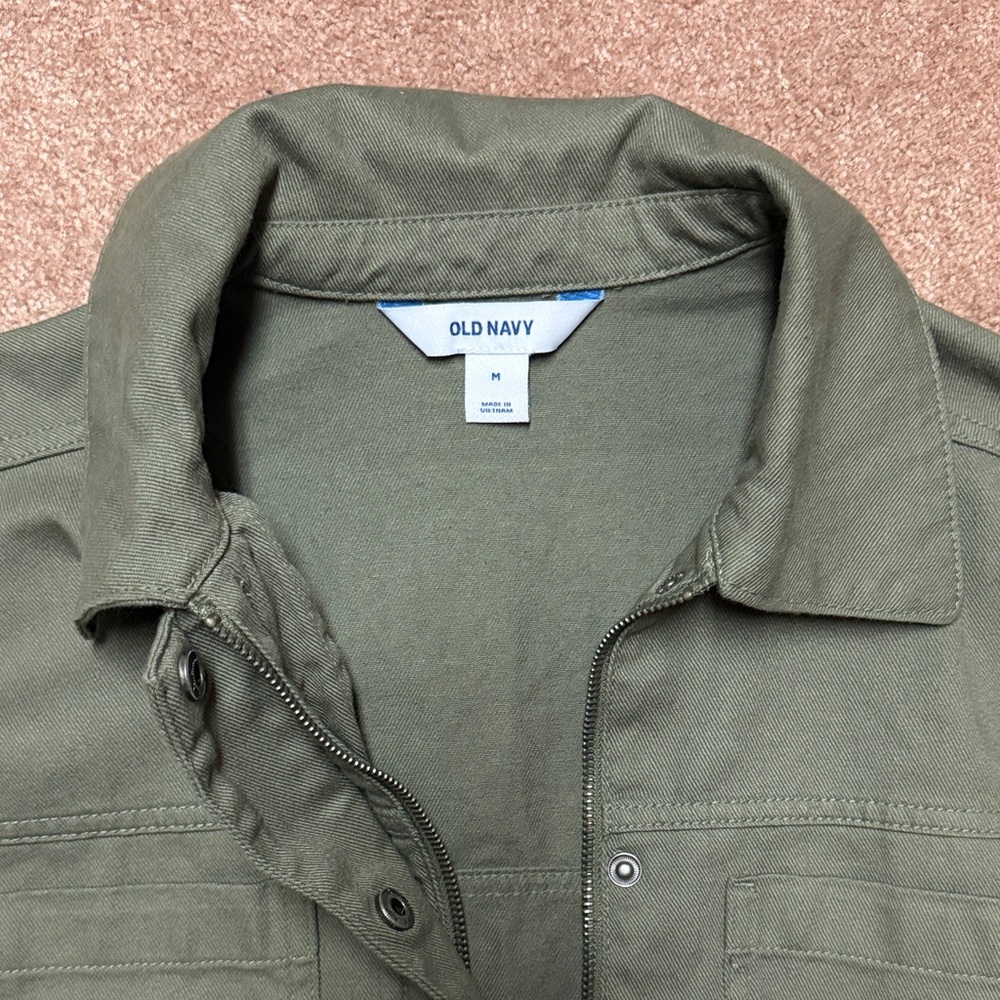 Old Navy Cropped Utility Jacket - image 2